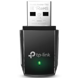 Mini adaptador usb 3.0 dual band wifi ac1300 2.4ghz y 5ghz tp - link
