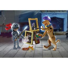 Playmobil scooby - doo! aventura con black knight