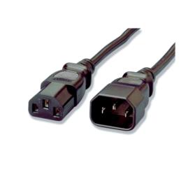 Cable alargo alimentacion equip iec macho - hembra 1.8m