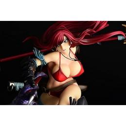 Figura good smile company fairy tail erza scarlet the knight black armor edicion limitada