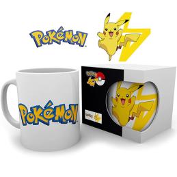 Taza 320 ml abysse pokemon logo & pikachu