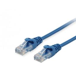 Cable de red equip latiguillo rj45 u - utp cat6a 5m azul