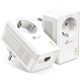 Kit de adaptadores powerline tp - link tl - pa7017p kit gigabit av1000