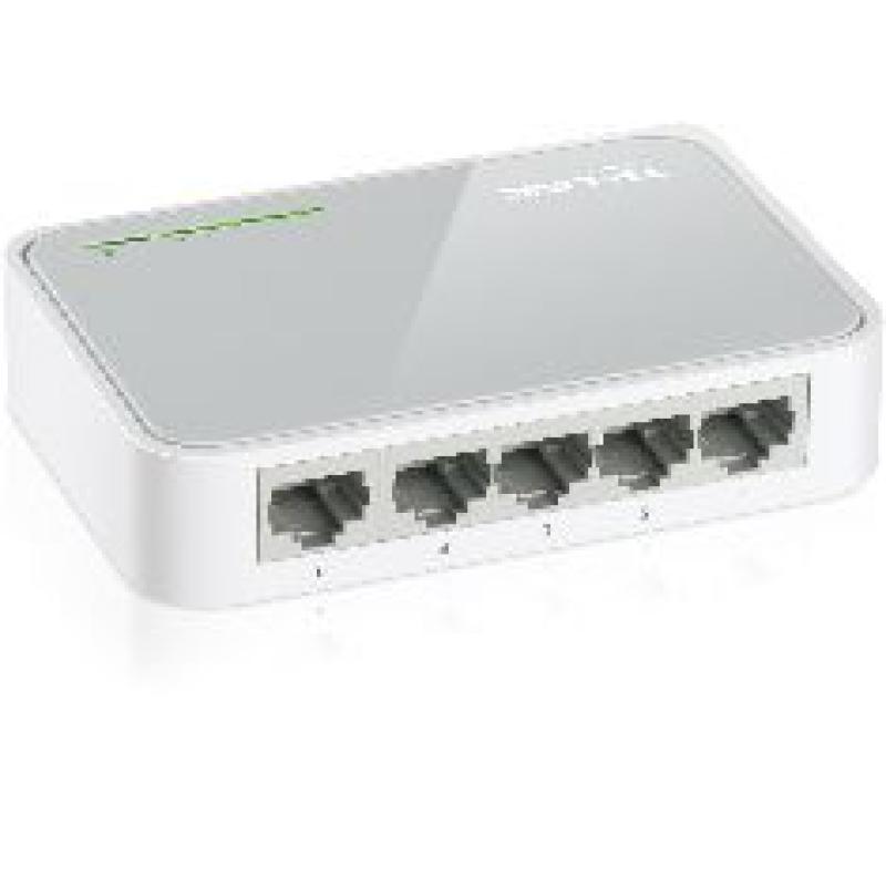 Switch 5 puertos mini 10 - 100 tp - link