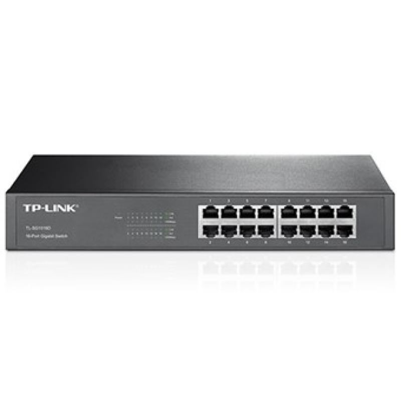 Switch 16 puertos 10 - 100 - 1000 tp - link tl - sg1016d