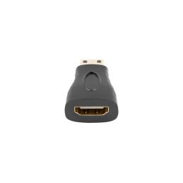 Adaptador lanberg hdmi hembra a hdmi mini c macho