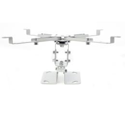 Soporte de proyector de techo y pared rota 360º inclinacion 10º blanco