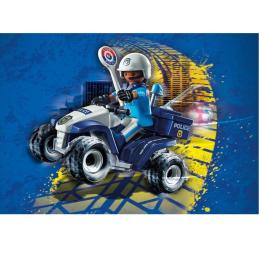 Playmobil policia - speed quad