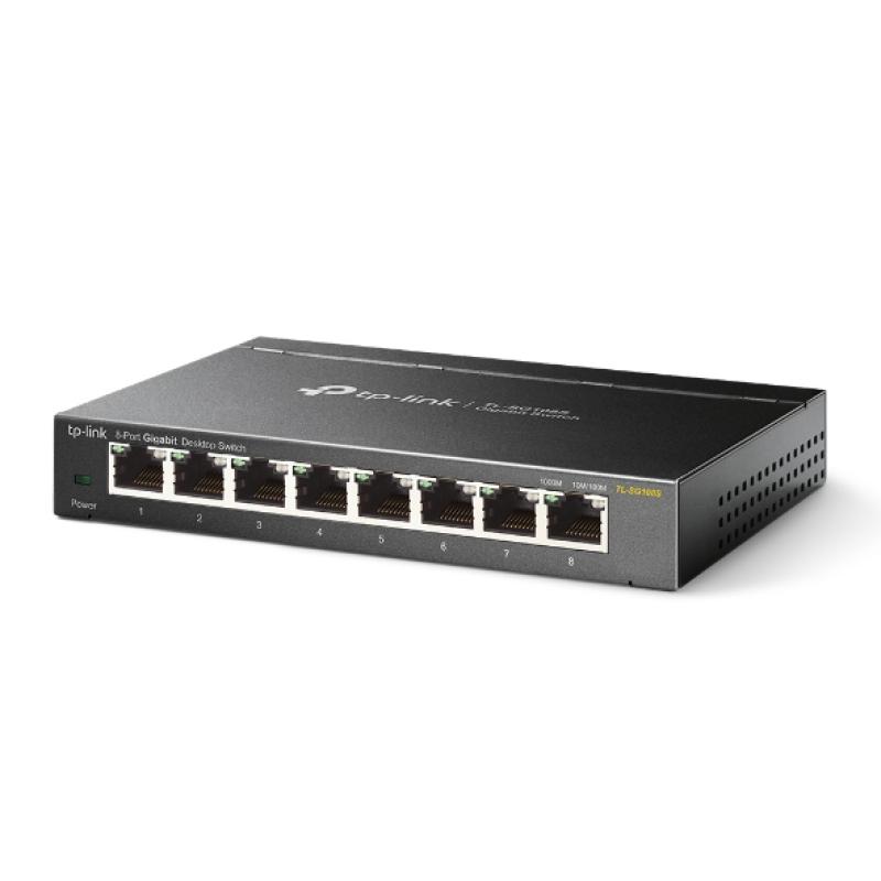 Switch 8 puertos tp - link tl - sg108s 10 - 100 - 1000