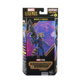 Figura hasbro marvel legends series guardianes de la galaxia rocket