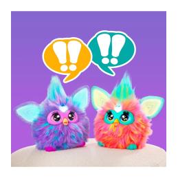 Juguete interactivo hasbro furby naranja coral