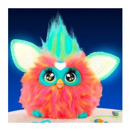 Juguete interactivo hasbro furby naranja coral