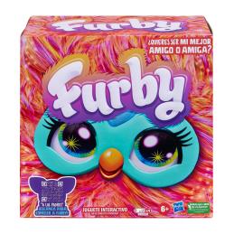 Juguete interactivo hasbro furby naranja coral