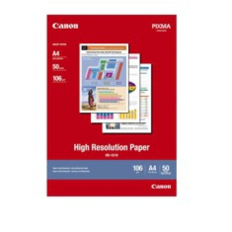 Papel canon 1033a002 hr - 101 a4 50 hojas