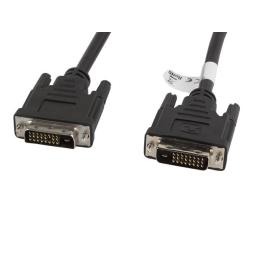 Cable dvi - d lanberg 24+1 macho - macho dual link 3m