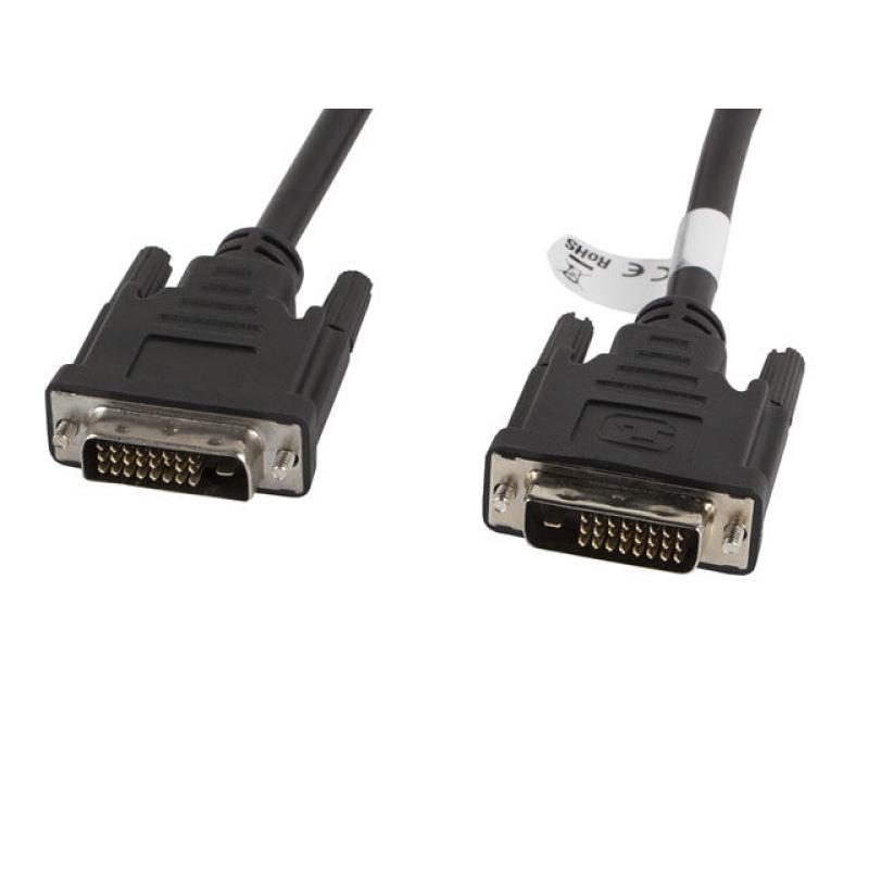 Cable dvi - d lanberg 24+1 macho - macho dual link 3m