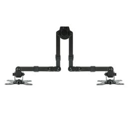 Soporte mesa tooq db1232tn - b 2 pantallas 13 - 32pulgadas max 8kg por brazo negro