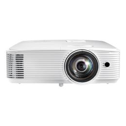 Proyector optoma w309st ansi dlp wxga 3800 lumenes - hdmi - vga - usb - full 3d - corta distancia - blanco