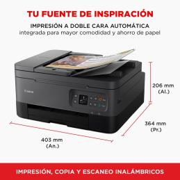 Multifuncion canon pixma ts7450i inyeccion color wifi - duplex impresion - negro ppp