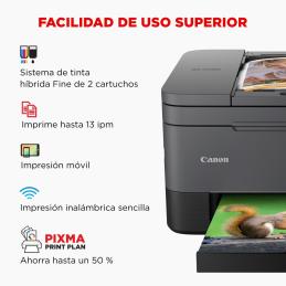 Multifuncion canon pixma ts7450i inyeccion color wifi - duplex impresion - negro ppp