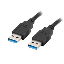 Cable usb 3.0 lanberg 1.8m - macho - macho - negro