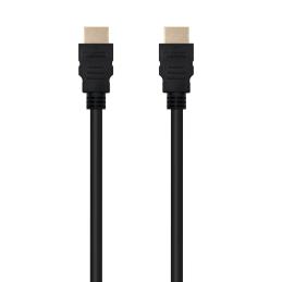 Cable nanocable hdmi v2.0 4k@60hz 18gbps a - m - a - m - 1.5 m - negro
