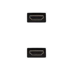 Cable nanocable hdmi v2.0 4k@60hz 18gbps a - m - a - m - 1.5 m - negro