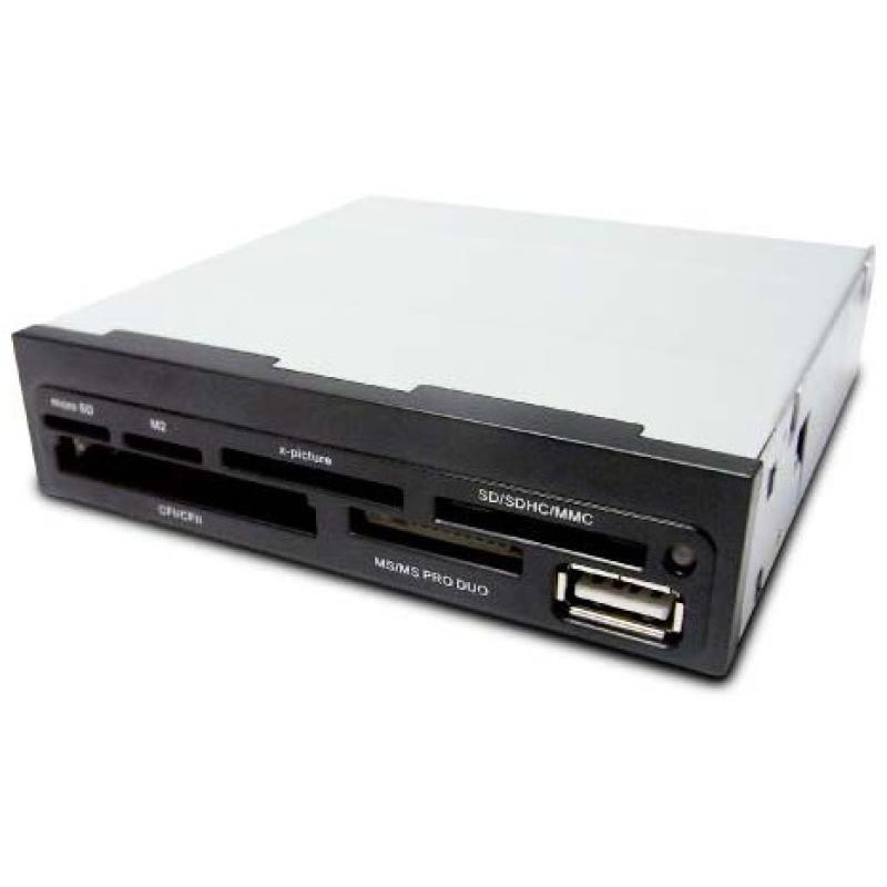 Lector tarjetas memoria y usb coolbox cr400 3.5'' interno