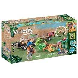 Playmobil wiltopia quad rescate de animales