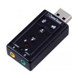 Adaptador de audio ewent ew3762 7.1 - usb 2.0