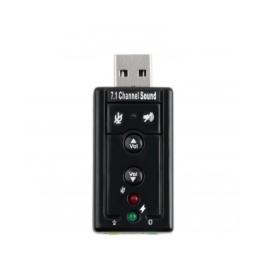 Adaptador de audio ewent ew3762 7.1 - usb 2.0