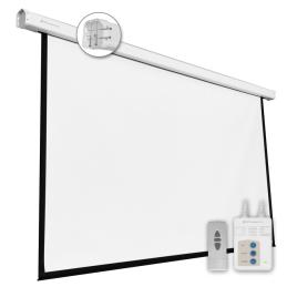 Pantalla electrica videoproyector pared y techo phoenix 135´´ratio 1:1 - 4:3 - 16:9 2.4m x 2.4m posicion adjustable - carcasa bl