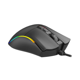 Ratón gaming phoenix void 12000 dpi de alto rendimiento negro rgb usb
