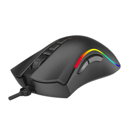Ratón gaming phoenix void 12000 dpi de alto rendimiento negro rgb usb