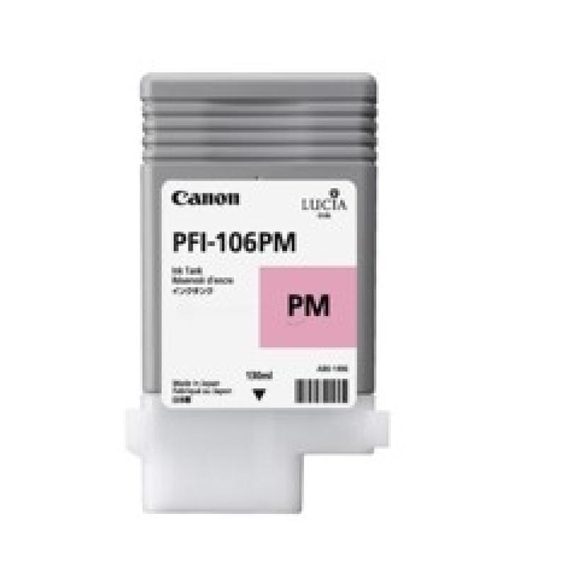 Cartucho canon pfi106pm foto magenta ipf6300s - ipf6400s - ipf6300 - ipf6350 - ipf6400 - ipf6450