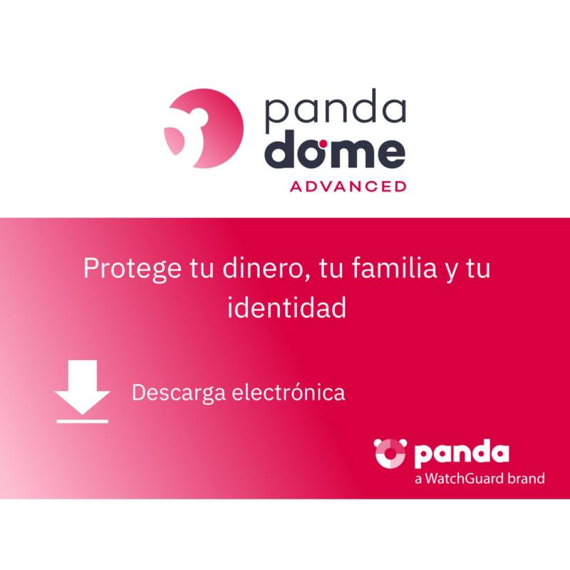 Antivirus panda dome advanced 10 dispositivos 1 año esd licencia electronica