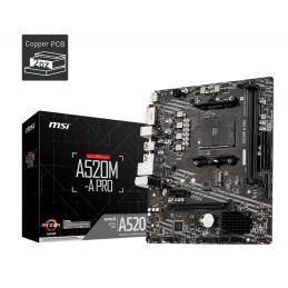 Placa base msi am4 a520m - a pro m - atx