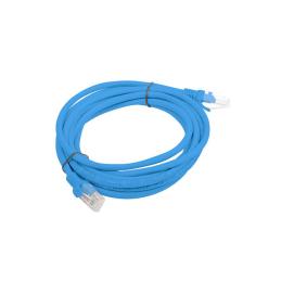 Latiguillo rj45 lanberg cat.6 utp 3m fluke passed azul
