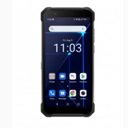 Móvil hammer rugerizado constructión meteorite 128gb 6gb negro y plata