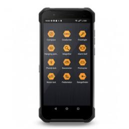 Móvil hammer rugerizado constructión meteorite 128gb 6gb negro y plata