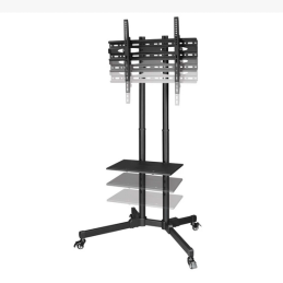 Soporte suelo trolley hama vesa hasta 75pulgadas 600 x 400 max 40kg