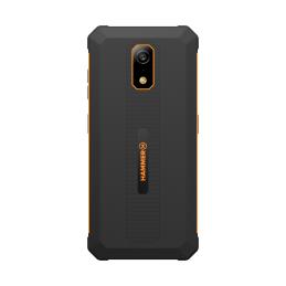 Movil hammer iron va 4gb - 64gb - negro y naranja