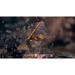 Movil hammer iron va 4gb - 64gb - negro y naranja