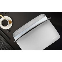 Funda neopreno phoenix para portátil 16pulgadas interior terciopelo gris