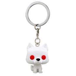 Funko pop keychain llavero juego de tronos fantasma terciopelo flocked edicion especial 45044