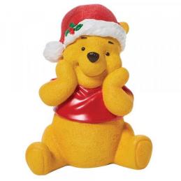 Figura enesco disney navidad winnie the pooh