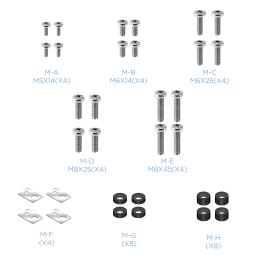 Soporte de mesa tooq para pantallas 32pulgadas - 70pulgadas
