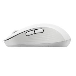 Mouse raton logitech m650 for business grande wireless inalambrico blanco crudo