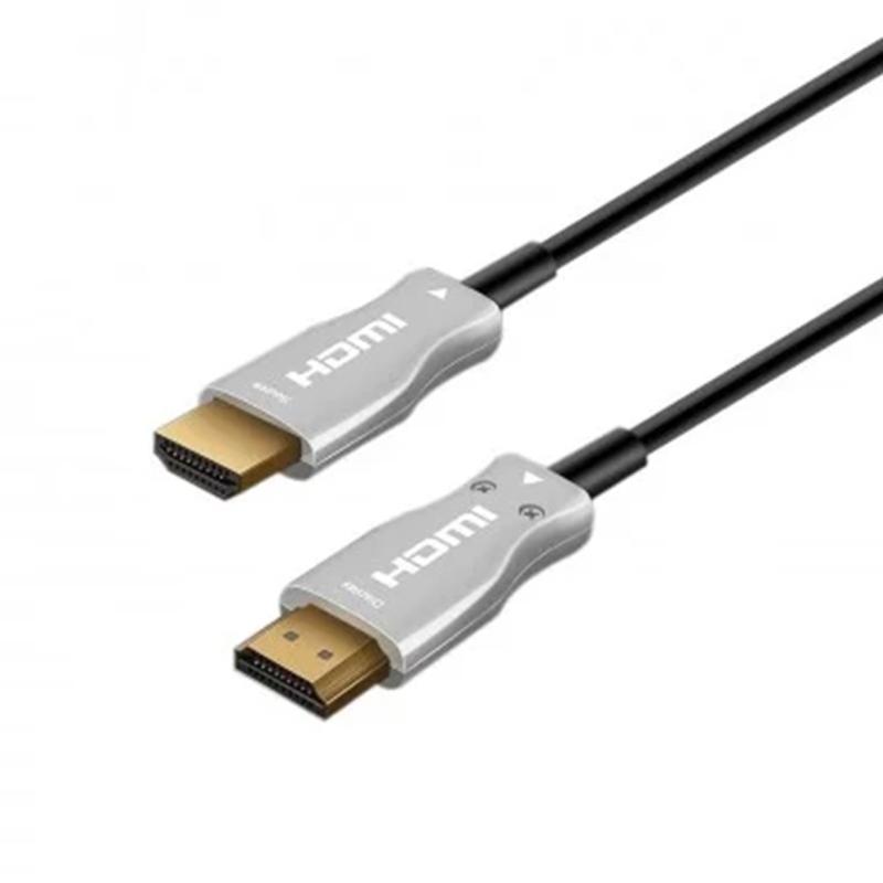 Cable hdmi ewent 4k uhd fibra optica hibrido 15m - macho - macho