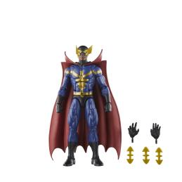 Pack 2 figuras hasbro marvel legends series nighthawk & blur